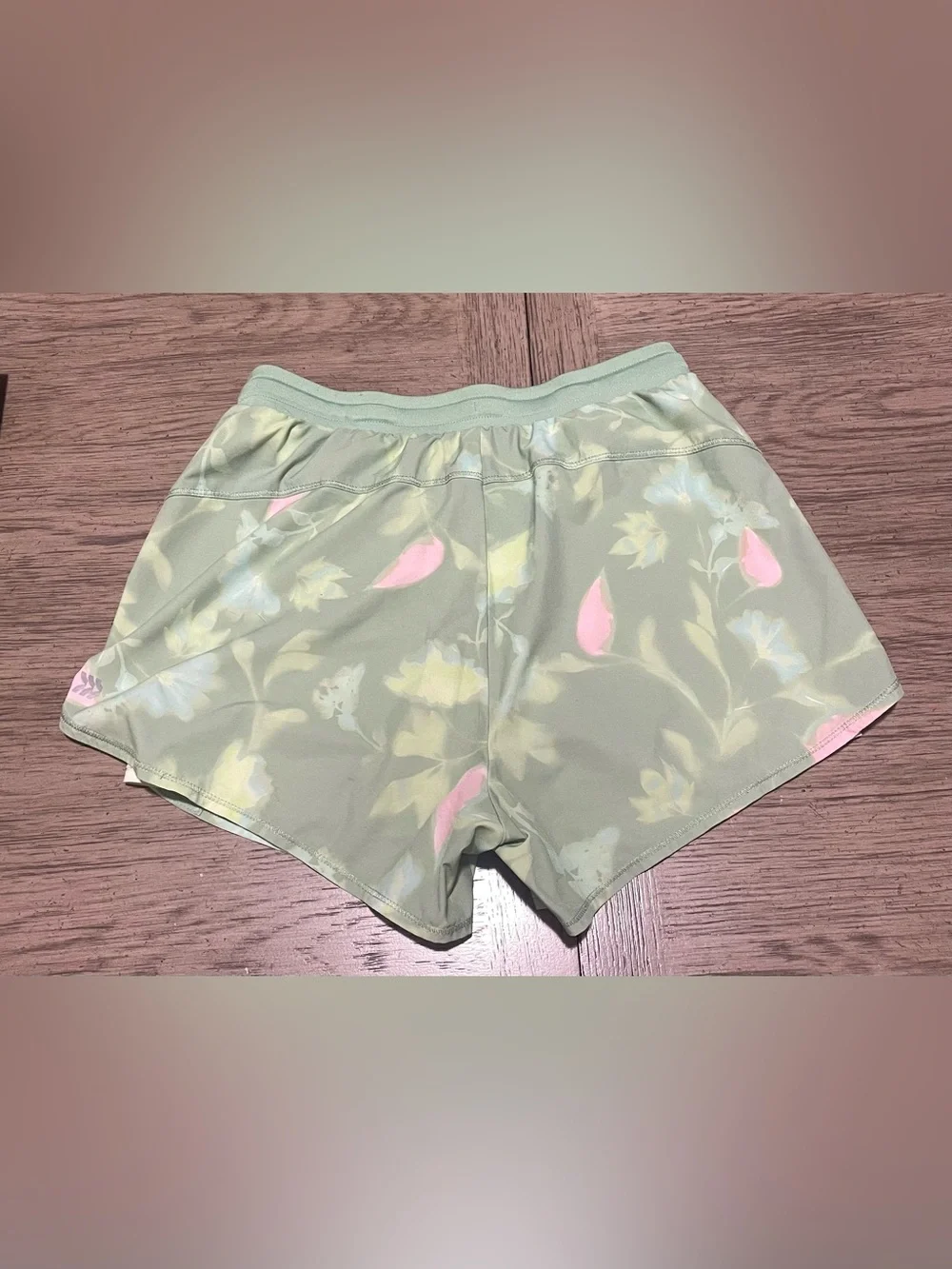 All in Motion shorts, girls XL/women’s XS, green, built in bikers underneath